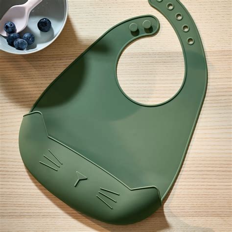 GULDVÄVARE bib, green - IKEA