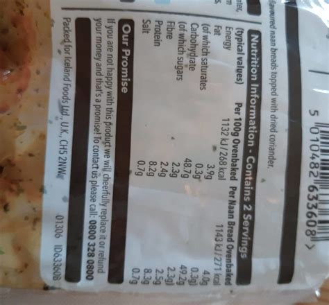 2 naan breads - Iceland