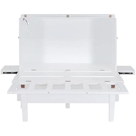 PVWIIK Murphy Bed Queen with Desk & USB Port,Murphy Bed India | Ubuy