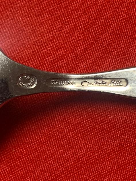 Set of 4 Oneida 1881 Rogers Spanish Court Stainless Steel Oval Soup ...