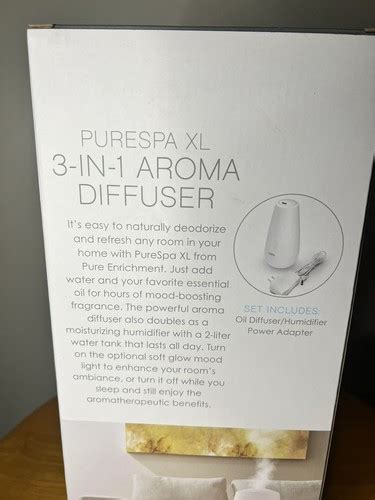 Buy Pure Enrichment PureSpa XL - 2L Ultrasonic Cool Mist Humidifier ...