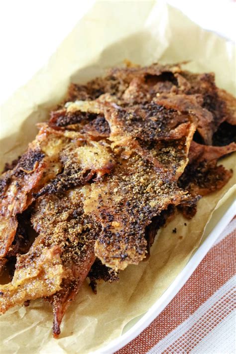 Crispy Chicken Skin Chips Recipe - Prepare + Nourish