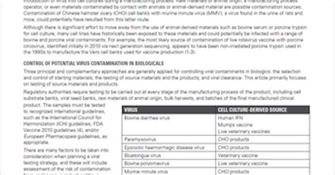 Control Viral Contaminants with Effective Testing | SGS India
