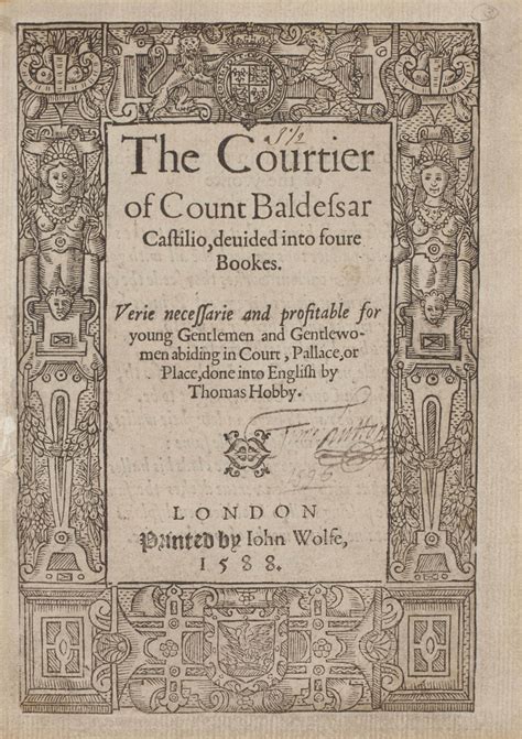 The Book Of The Courtier Sparknotes : The Book of the Courtier by ...