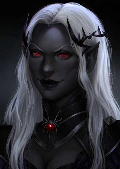 Dark Elf Girl Appreciation Blog | Dark elf, Elves fantasy, Character ...