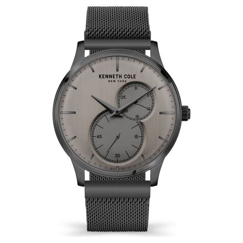 Buy Online Kenneth Cole Quartz Analog White Dial Stainless Steel Strap ...