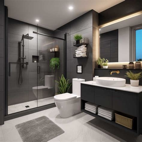 60+ Chic and Compact Modern Bathroom Designs for Small Areas