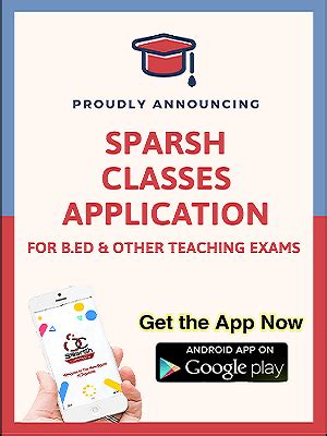 Sparsh Classes || Cover Online B.Ed Courses