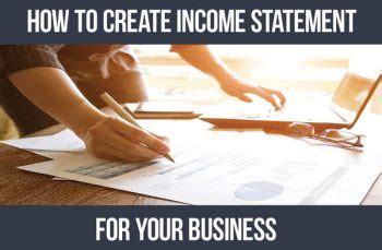 Image result for Create Income Statement Example