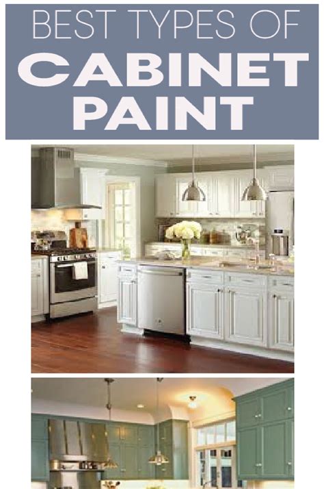 Types of Paint Best For Painting Kitchen Cabinets - Painted Furniture Ideas