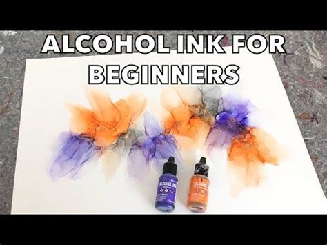 Image result for Alcohol Ink Tutorials for Beginners