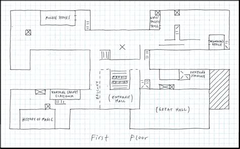 Floor Plans – Hogwarts by LukeGki