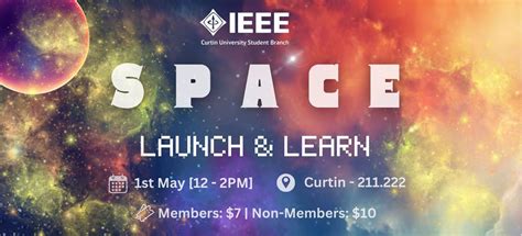 Space Launch & Learn, Curtin University 211.222, Perth, 1 May 2024 ...