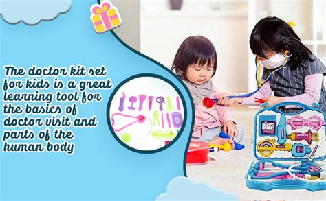 Buy myhoodwink® Doctor Set for Kids, Pretend Play Little Doctor Set ...