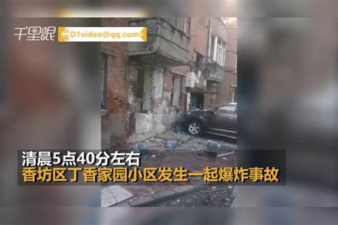 【黑龙江】哈尔滨一小区突发爆炸：相关部门已赴现场处置 有人受伤_突发_哈尔滨_爆炸