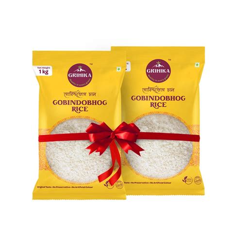 GRIHIKA PREMIUM GOBINDOBHOG RICE (1KG) : Amazon.in: Grocery & Gourmet Foods