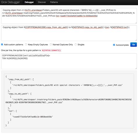 Grok Pattern Cheat Sheet 的图像结果