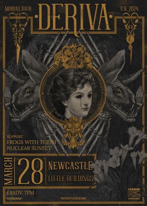 Deriva (ES) / Frogs with Teeth / Nuclear Sunset, 3-5 Stepney Bank, NE1 ...