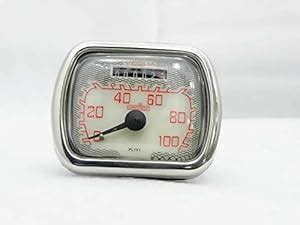 FIT for Lambretta Replica LD Speedometer VEGLIA 0-100 KMPH New Brand ...
