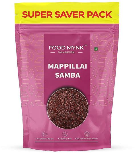 FOOD MYNK Mappillai Samba Rice | Organic Red rice | Traditional ...