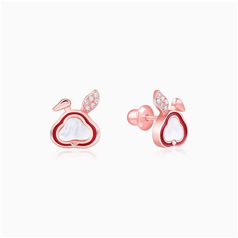 Rose Gold Bunny Kids Earrings | GIVA – GIVA