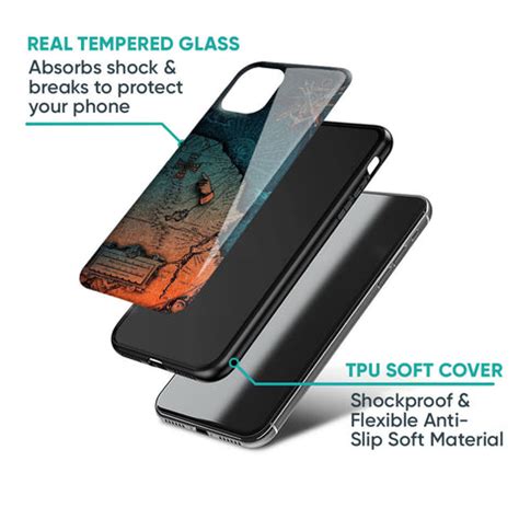 Geographical Map Samsung Galaxy A32 Glass Back Cover - Flat 35% Off On ...