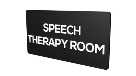Speech Therapy Room | Speech Therapy Room | Speech Therapy Room Signage