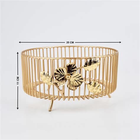 Buy Moksha Neysa Metal Wired Decorative Bowl from Home Centre at just ...