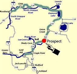 Prospect Oregon Map 的图像结果