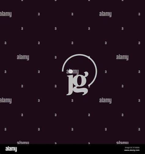 JG initials logo monogram design ideas Stock Vector Image & Art - Alamy