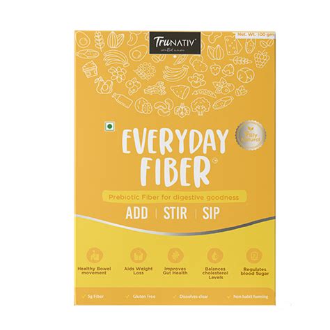 Get TruNativ's Everyday Fiber Plant-based Fiber Unflavored powder -100 ...