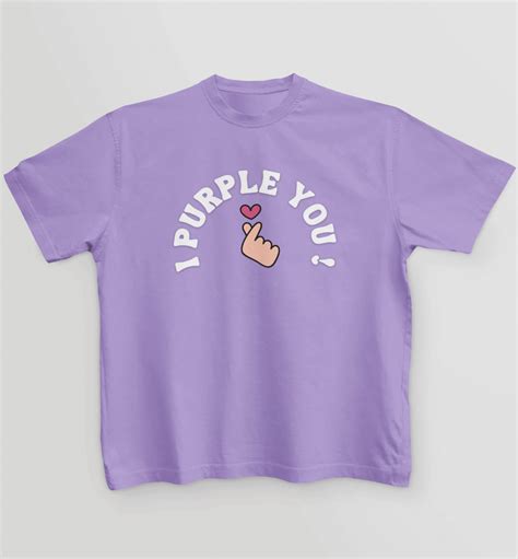 I Purple You Kids T-shirt | BTS T-shirt | I Purple You | K-pop fashion ...