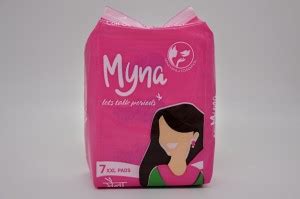 Myna Mahilafoundation Ultra-Soft Cotton XXL Pads Sanitary Pad | Buy ...