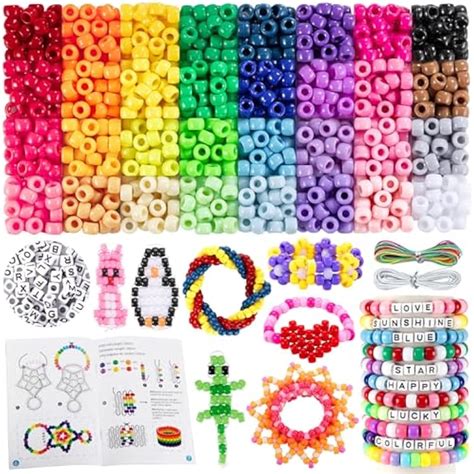 Zefy Pony Beads for Bracelets and Crafts, 32 Colors India | Ubuy