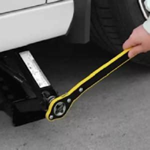 GOLDWIDE Original Universal Car Jack Ratchet Wrench|360 forward and ...