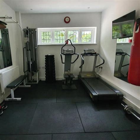 40MM Rubber Gym Tiles | Heavy Duty Tiles – Sprung Gym Flooring