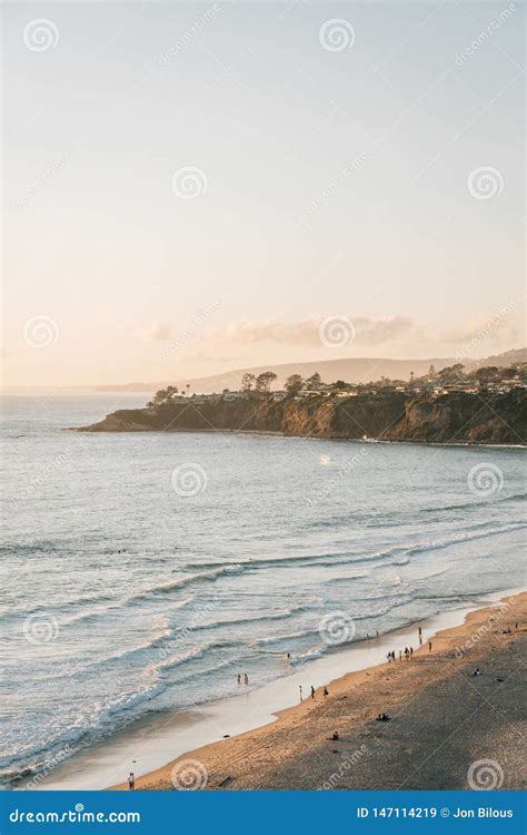 View of Salt Creek Beach and Cliffs, in Dana Point, Orange County ...