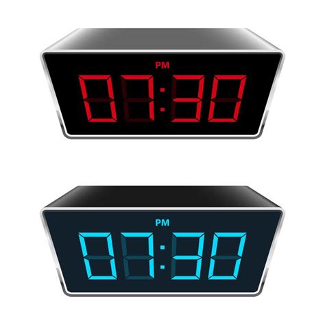 Digital Clock Vector 的图像结果