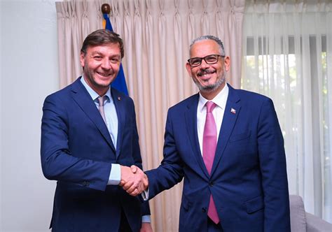 PM Fils-Aimé Holds Talks with French Ambassador in Haiti