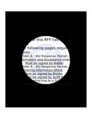 1WENRFP.doc - *IMPORTANT NOTICE The at of this ... Doc Template | pdfFiller