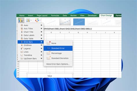 Image result for Excel 2013 Adding Error Bars