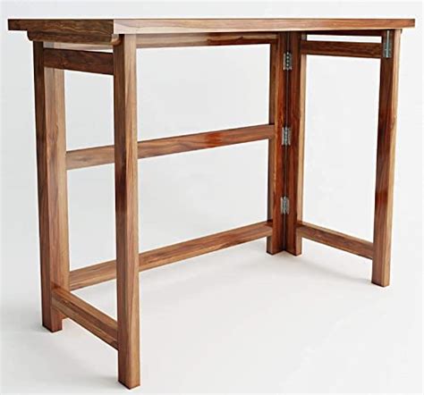 MURARAKA ART Folding Computer Desk for Small Spaces, Space-Saving Home ...