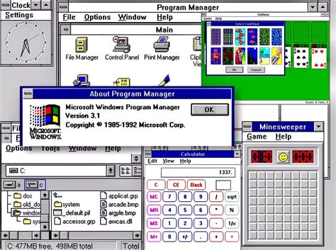 Image result for Windows 3.1 Screen