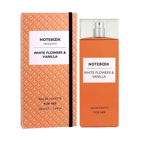 Notebook White Flowers & Vanilla EDT