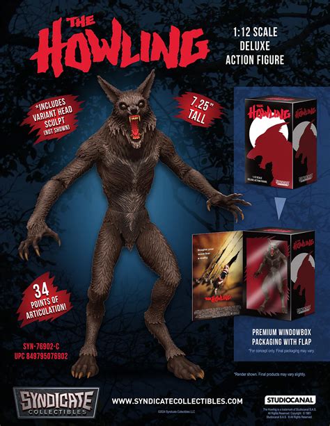 Action Figure Lobisomem do Filme Cult The Howling (Grito de Horror) de ...