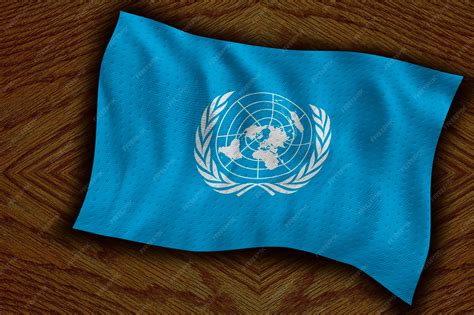 Premium Photo | National Flag of United Nations Background with flag of United Nations