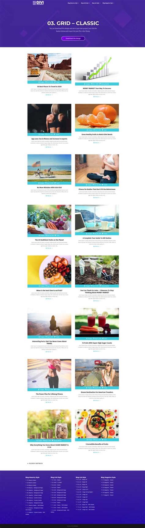Image result for Divi Blog Module