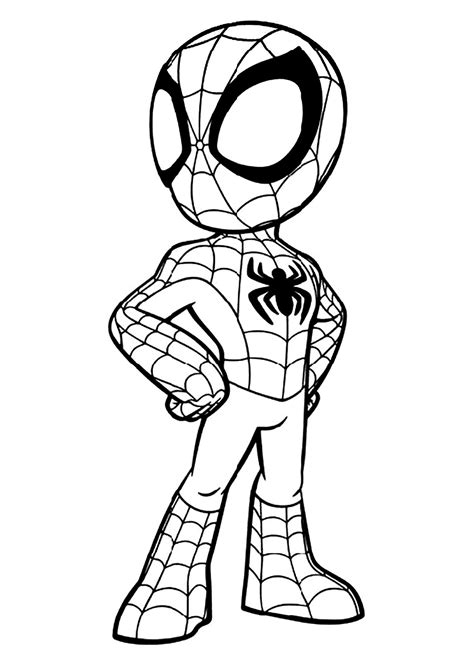 Spider Man Coloring Pages For Boys