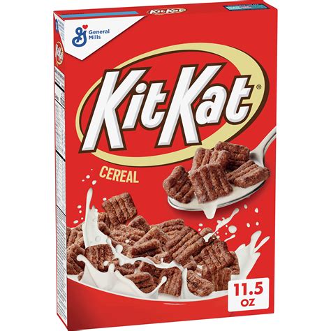 Amazon.com: KIT KAT Chocolatey Cereal, Crispy Breakfast Cereal Made ...