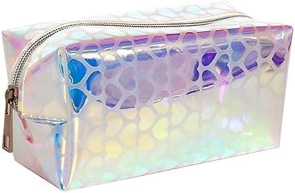 MAYCREATE® Makeup Pouch Organizer TPU Semi-Transparent Cosmetic Bag ...